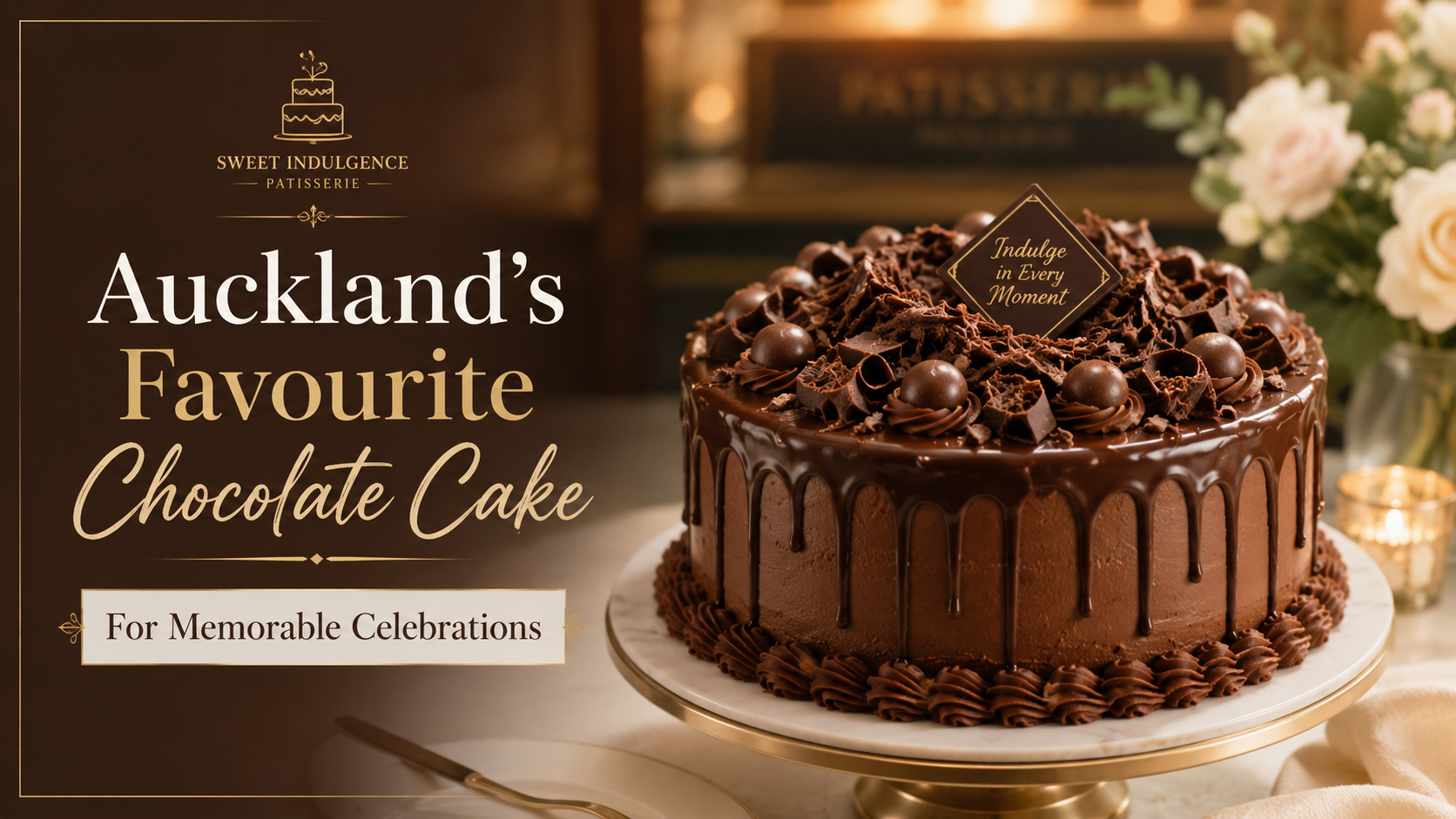 Auckland's Favourite Chocolate Cake for Memorable Celebrations