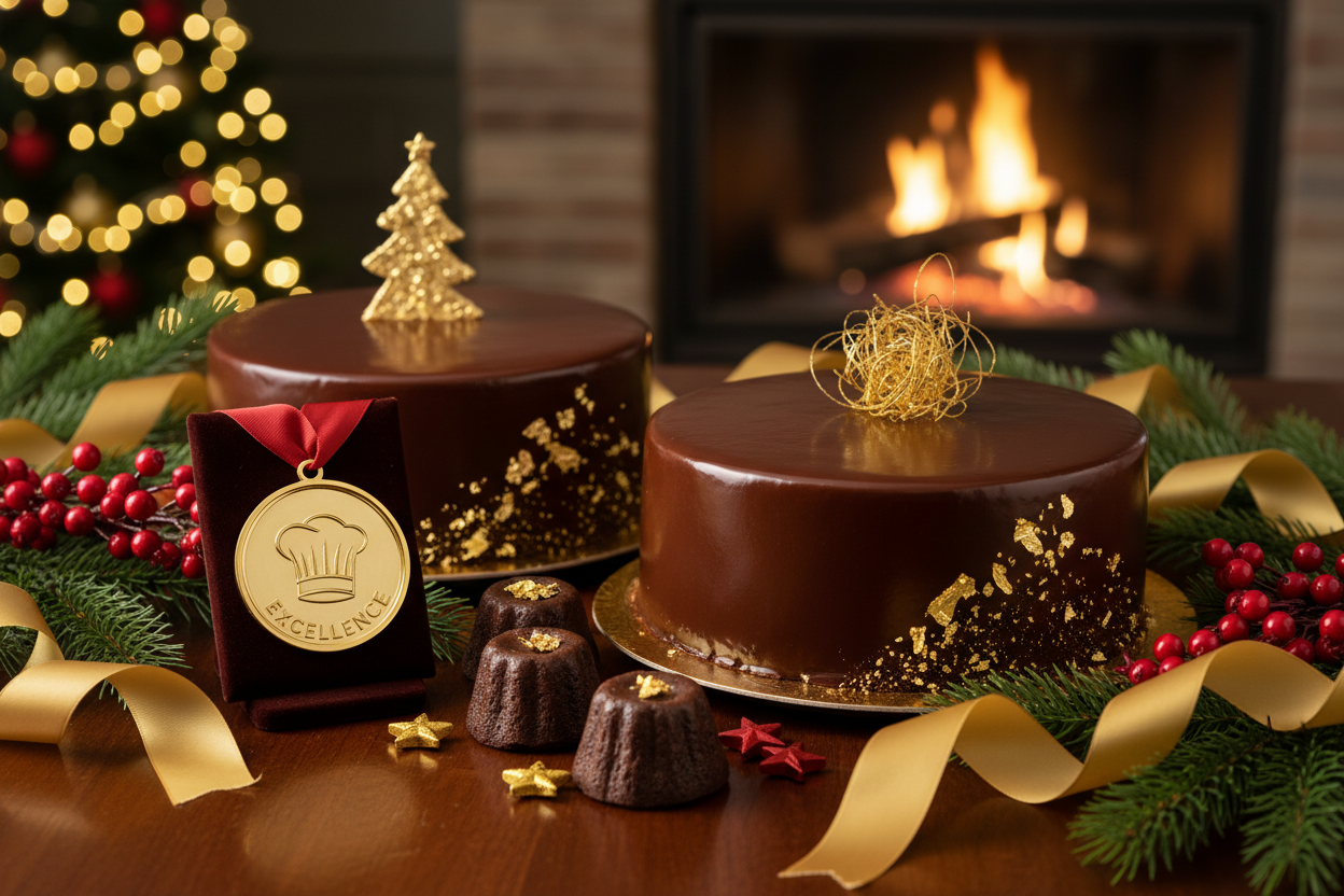 Celebrate a Sweet Christmas with Cocoa Cloud’s Gold Award-Winning Chocolate Cakes