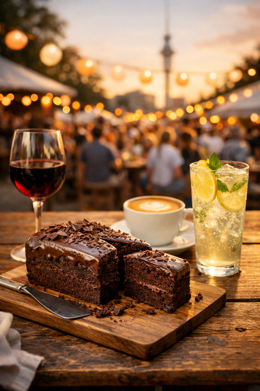 How to Pair Chocolate Cake with Popular Auckland Festival Drinks